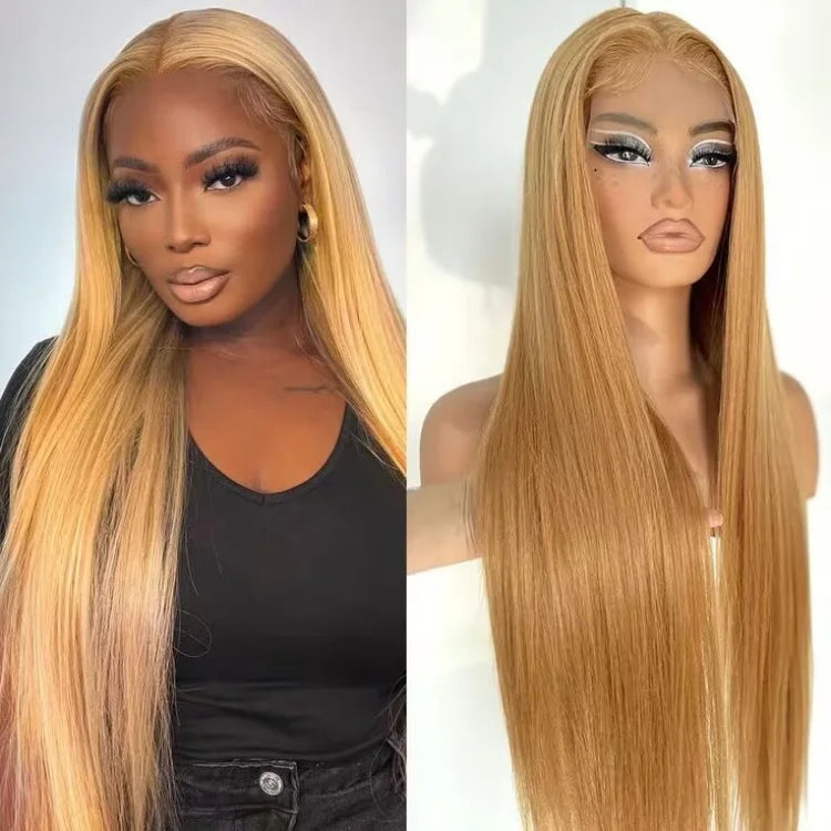 100% Virgin Brazilian Human Hair Wig for Black Women for Cut None Front Glueless 150 Density Transparent HD Comfortable